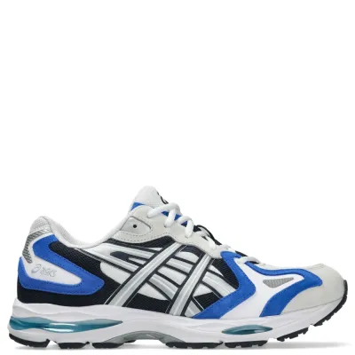 Right side profile of the ASICS GEL-K1011 featuring GEL-KAYANO-inspired paneling and visible GEL cushioning.