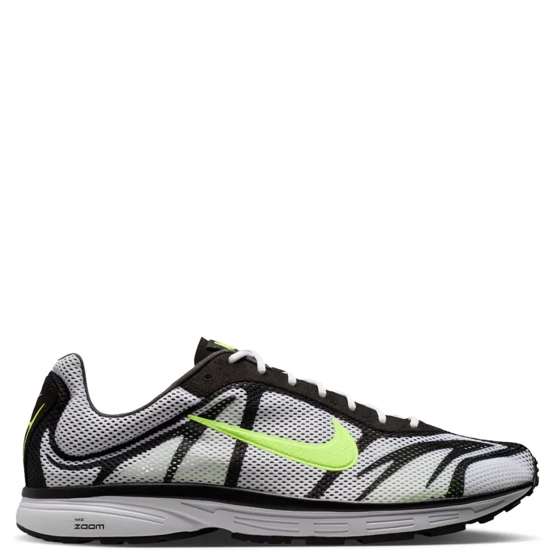 Medial side profile of the Nike Zoom Streak 3 with breathable mesh construction.