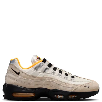 Medial side profile of Nike SB Air Max 95 Club 58 with premium layered construction and Max Air.