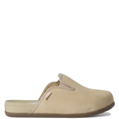 Opposite side profile of Vans Harbor Mule VR3 with fuzzy lining