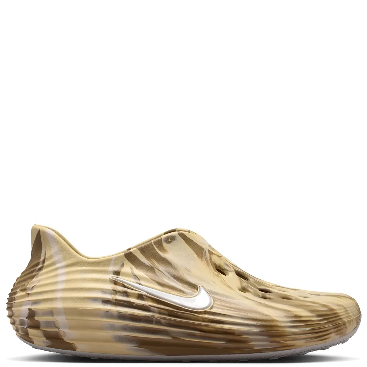 Medial side profile of Nike ReactX Rejuven8 recovery shoe.