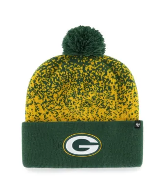 '47 BRAND GREEN BAY PACKERS FIZZLE CUFF KNIT BEANIE