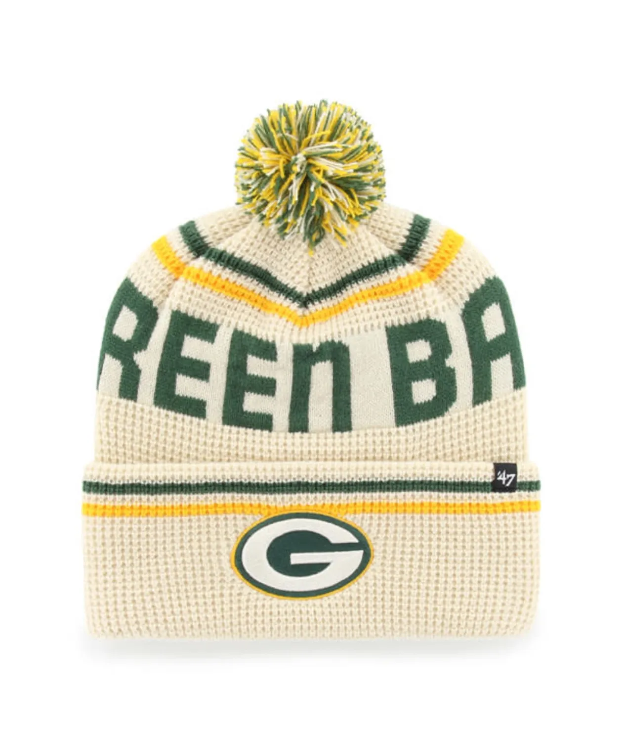 '47 BRAND PACKERS QUATTRLE KNIT CUFF BEANIE
