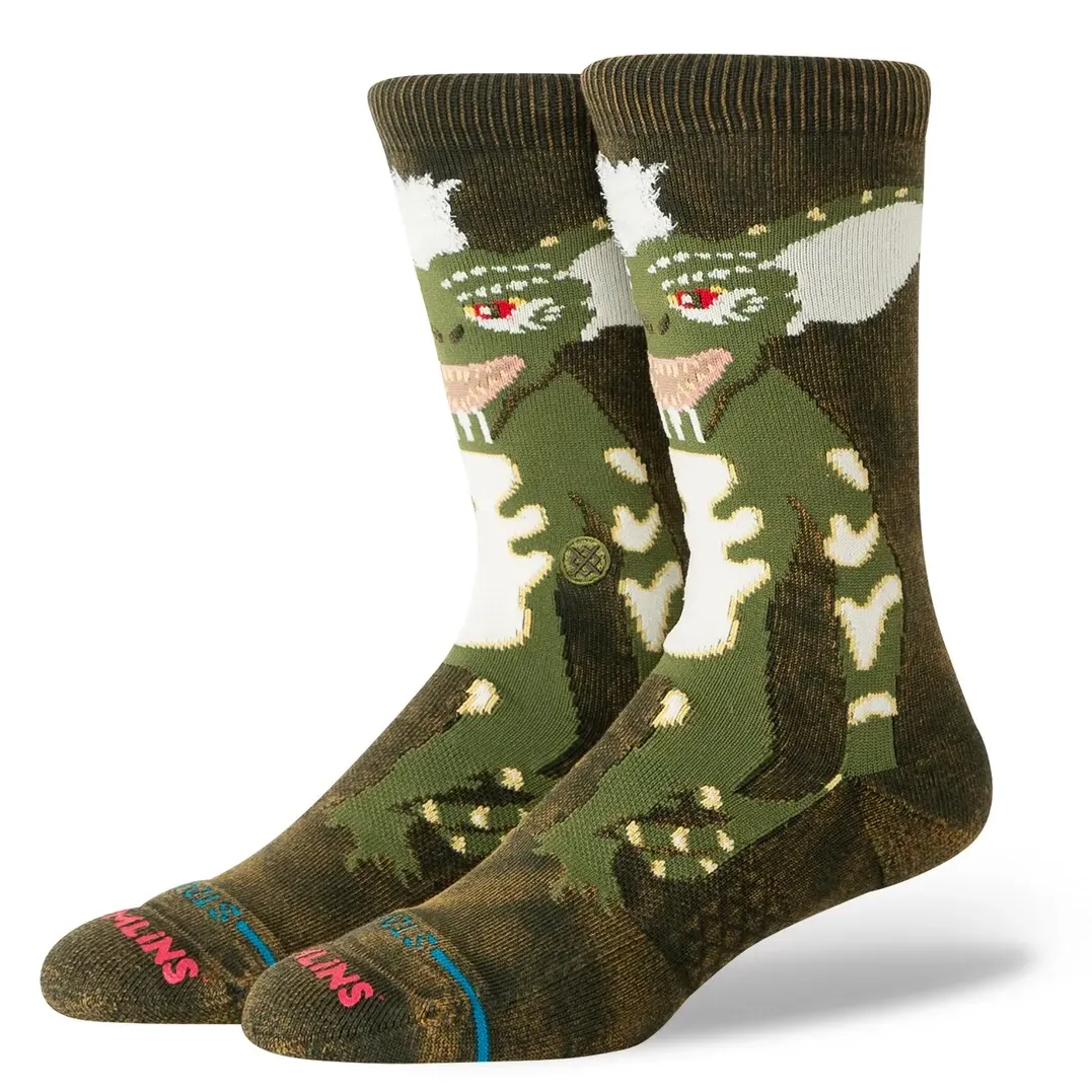 STANCE GREMLINS STRIPE CREW SOCKS