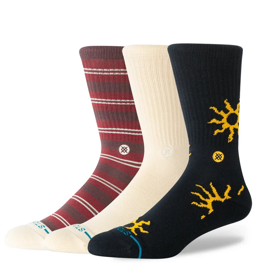STANCE HEATWAVE CREW SOCKS 3-PACK