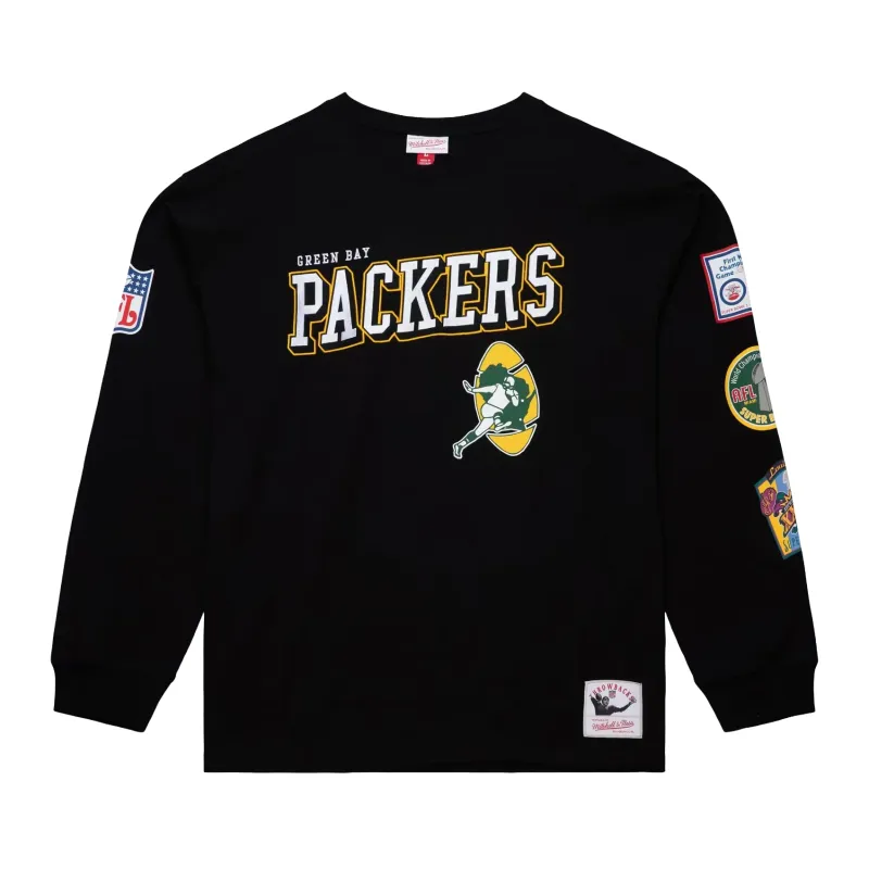 Mitchell & Ness Packers Training Camp Long Sleeve Black
