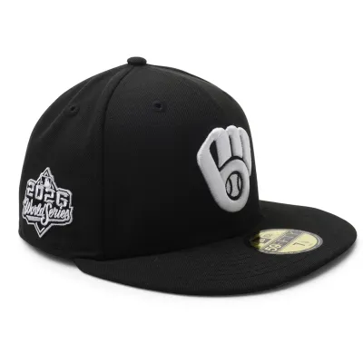 NEW ERA MILWAUKEE BREWERS 2026 WORLD SERIES SIDE PATCH 9FIFTY SNAPBACK HAT