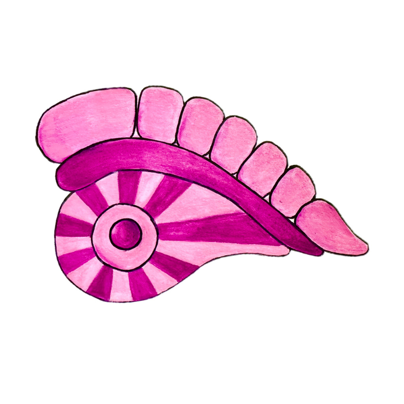 Luzzu Eye Clear Sticker