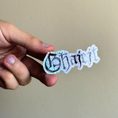 Għajejt Glitter Sticker