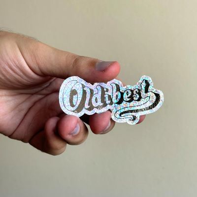 Oldibest Glitter Sticker