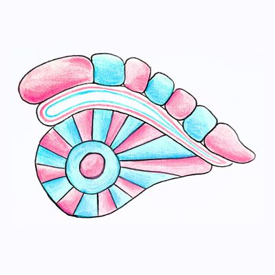 Trans Luzzu Eye Sticker