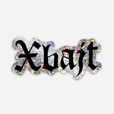 Xbajt Glitter Sticker