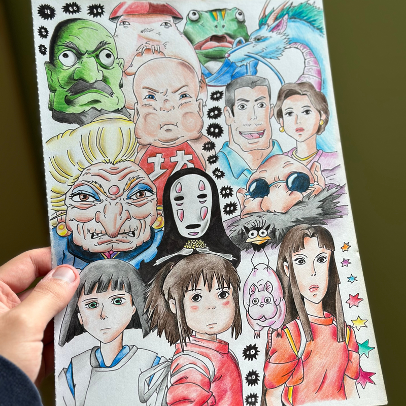 Spirited Away Illustration