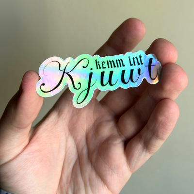 Kemm Int Kjuwt Holographic Sticker