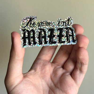 Kemm Int Mazza Glitter Sticker