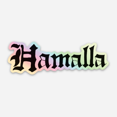 Ħamalla &amp; Ħamallu Holographic Stickers