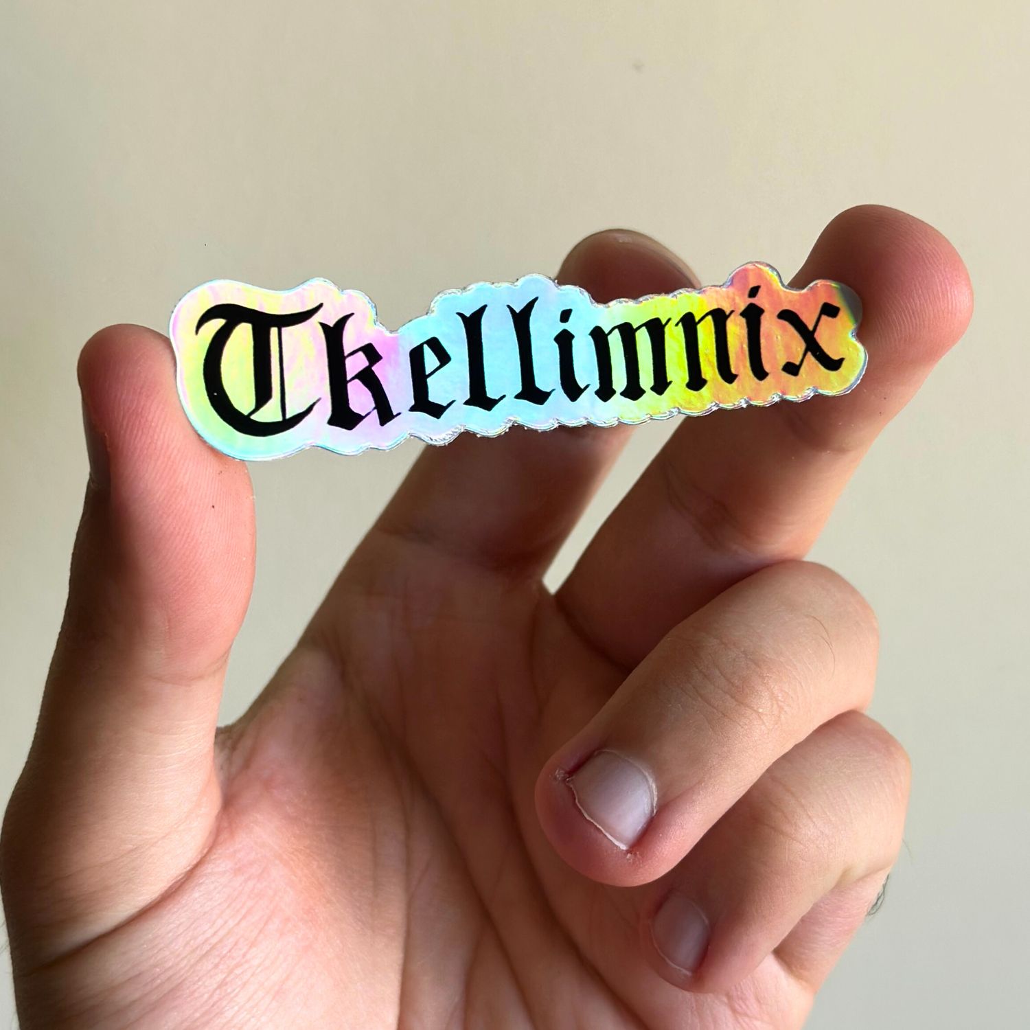 Tkellimnix Holographic Sticker
