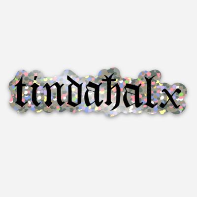 Tindaħalx Glitter Sticker