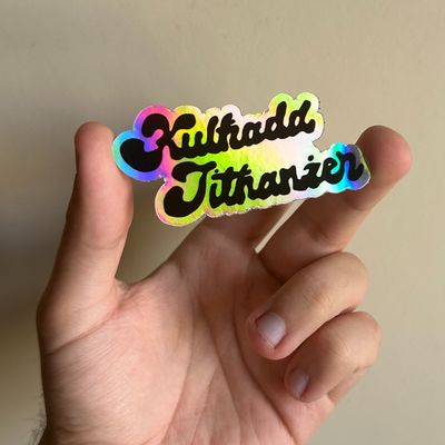 Kulħadd Jitħanżer Holographic Sticker