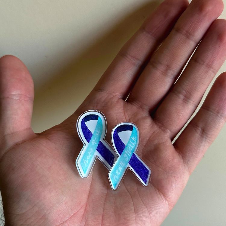 Suicide Prevention Stickers &amp; Pins