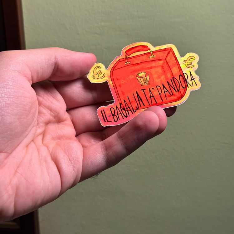 Il-Bagalja Ta' Pandora Holographic Sticker