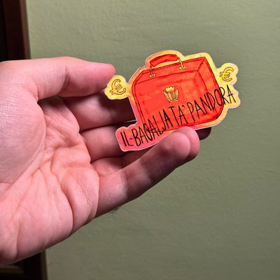 Il-Bagalja Ta&#39; Pandora Holographic Sticker