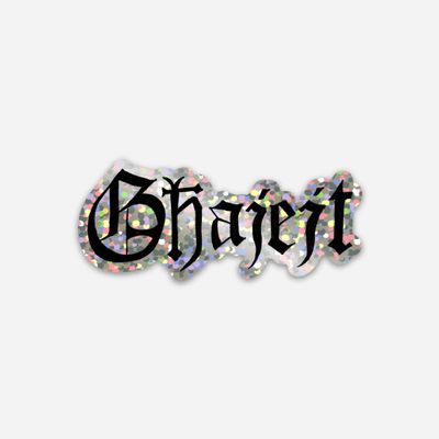 Għajejt Glitter Sticker