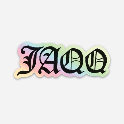 JAQQ Holographic Sticker