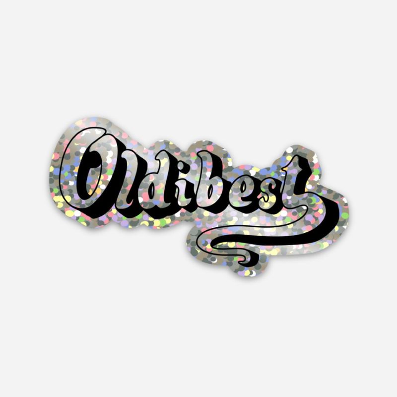 Oldibest Glitter Sticker