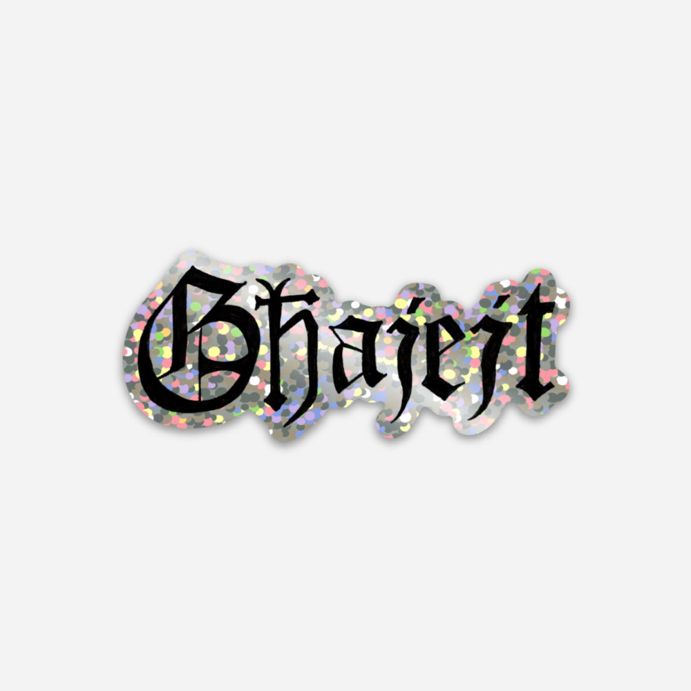 Għajejt Glitter Sticker