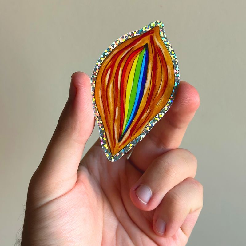 Rainbow &amp; Trans Pastizz Stickers