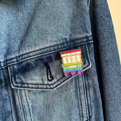 Rainbow Balcony Pin
