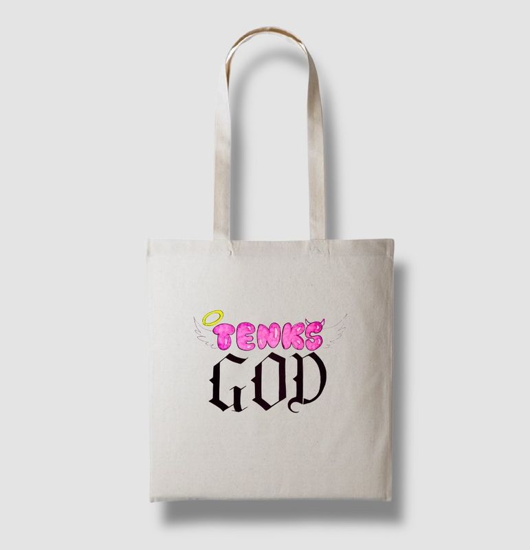Tenks God Tote Bag
