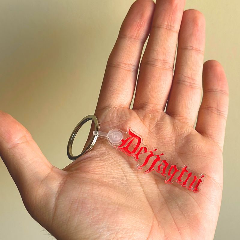 Dejjaqtni Keychain