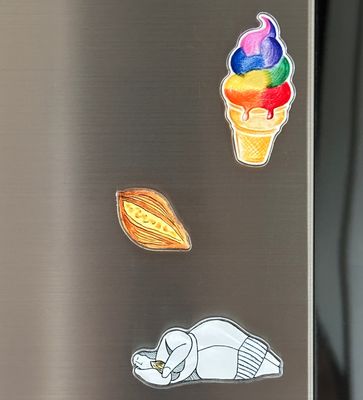 Pastizz Acrylic Magnet