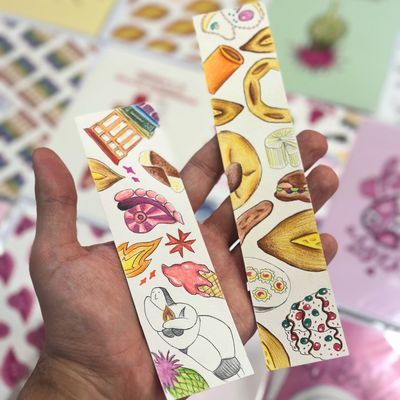 Handdrawn Bookmarks