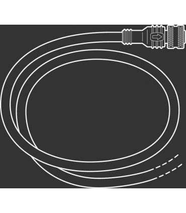 EC  3-M12  Connettore M12/Prolunga 3m