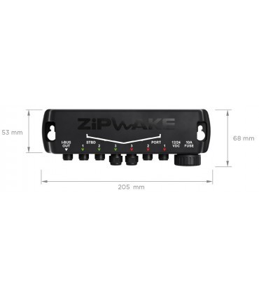 DU-S  Centralina Zipwake con cavo 4m