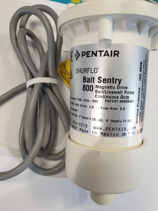 Pompa per Vasca del Vivo Shurflo Bait Sentry 800gph -3000litri/ora