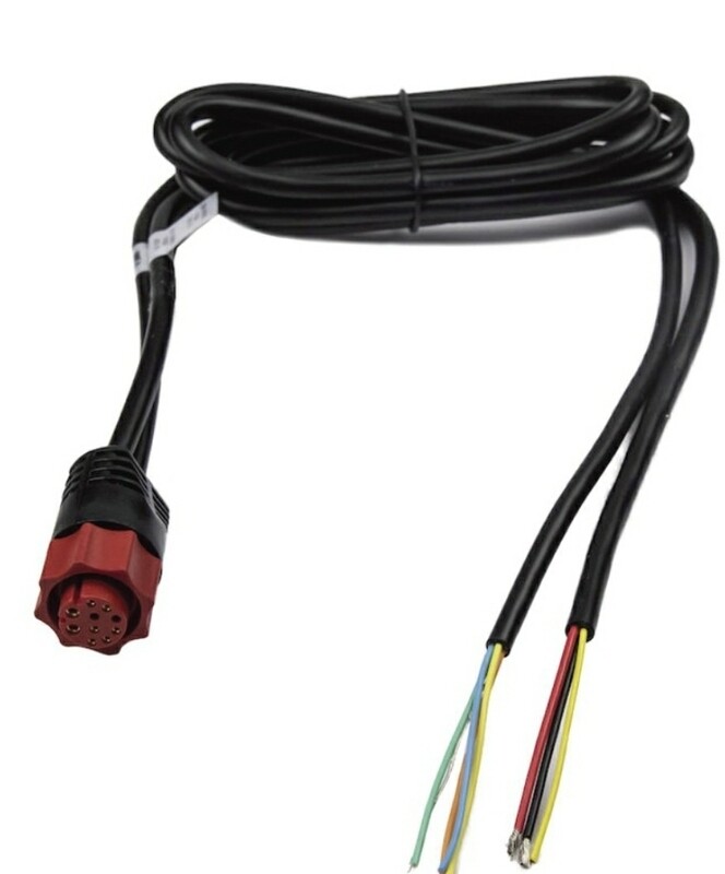 LOWRANCE CAVO ALIMENTAZIONE x serie HDS LIVE, CARBON, GEN3, ELITE FS , Ti e Ti2 (con uscita dati NMEA0183)