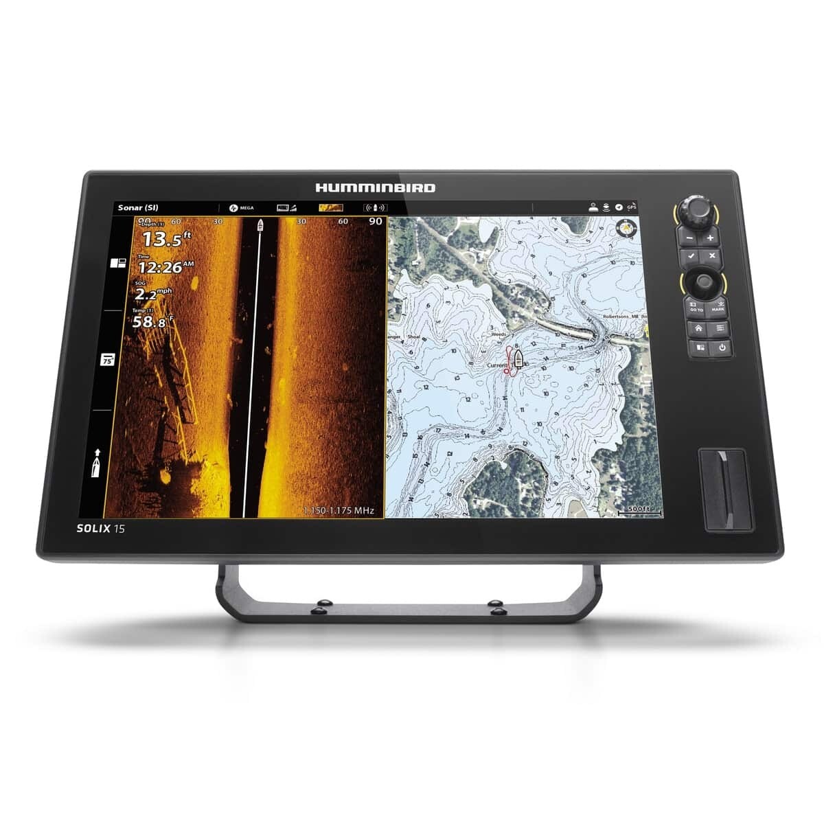 Solix 12 CHIRP MSI+ Sonar Gps G3 CHO (txd. escl.)