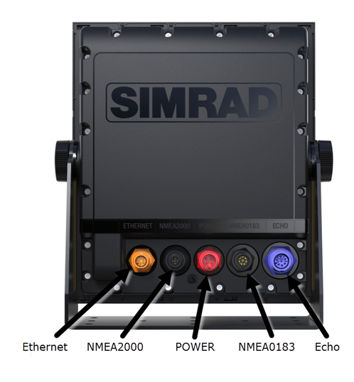 Simrad S2009 Dedicato Fish Finder, visualizzazione verticale da 9 pollici. fish-finder con modulo Broadband Sounder ™ integrata e la tecnologia CHIRP