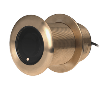 Trasduttore Aimar per Lowrance/Simrad B75M Bronze 600 W Thru Hull Media CHIRP (80-130kHz) Profondità / Temp (20 ° di inclinazione): Blu connettore Xsonic  a 9 pin: Lunghezza del cavo 10 m (33.0 ft)