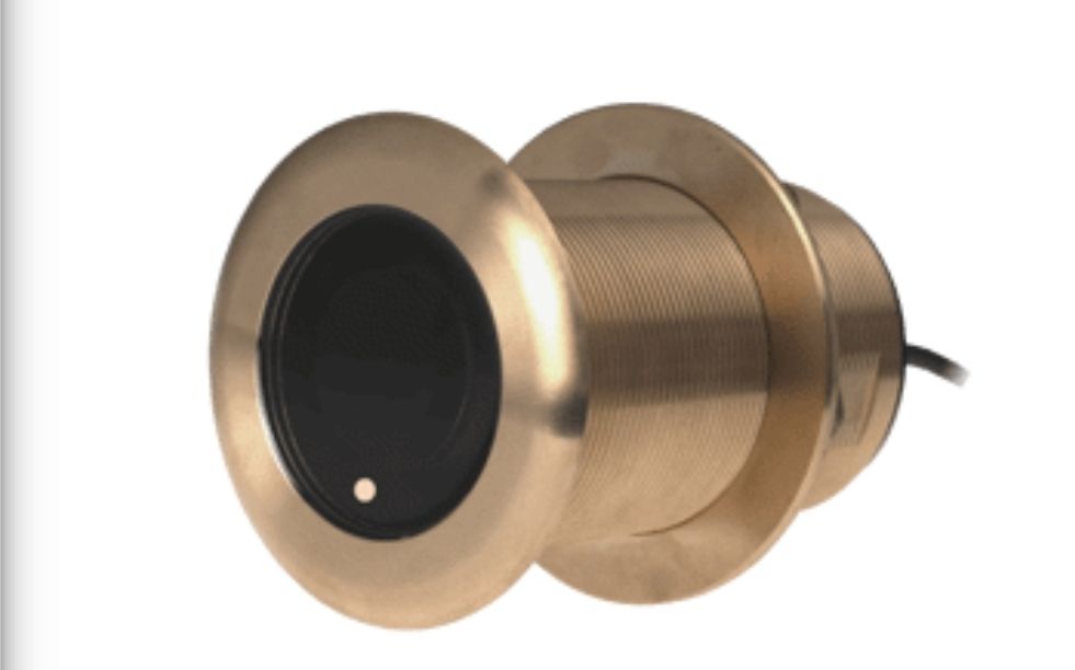 Airmar B75HW trasduttore 600watt High Chirp Wide a filo carena  passante  in bronzo (INCLINAZIONE, 0°, 12° ,20° DA DECIDERE IN FASE D&#39;ORDINE DOPO ATTENTA VALUTAZIONE TECNICA)