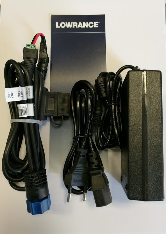 Kit Alimentatore 12V-10A+cavo alimentazione per apparati LOWRANCE