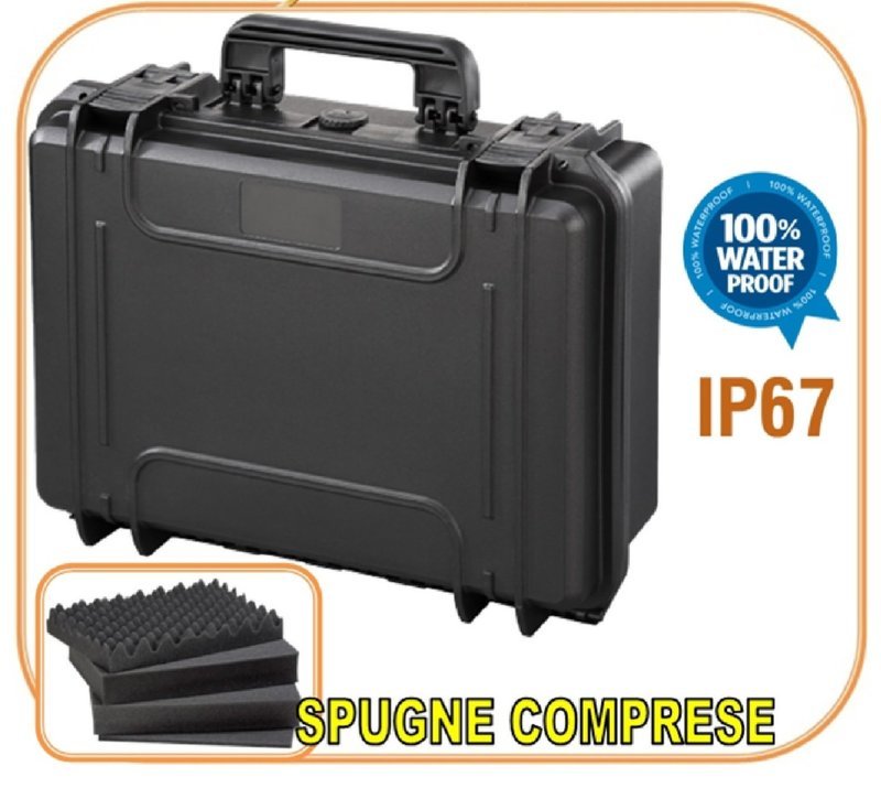 Valigetta stagna IP67+imbottitura     (x Lowrance HDS9/HDS7 e simili)