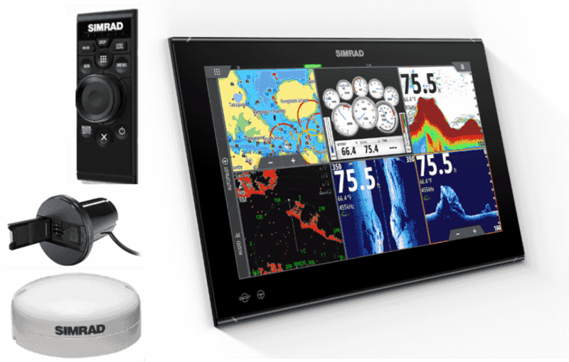 NSO evo3 19&quot; Sistema di visualizzazione multifunzione da 19 pollici ad alte prestazioni con GPS, tastiera e accessori.