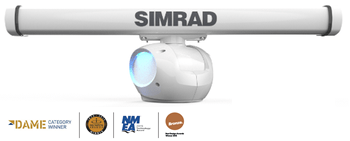 Simrad HALO-4 Pulse Compression Radar. Con antenna da 4 piedi, modulo di interfaccia RI-12 e cavo da 20 m (66 piedi)