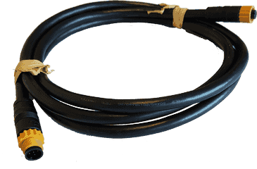 NMEA 2000 Micro-C Medium duty cable. 2 m (6.5 ft) Low loss 18 gauge cable recommended for network backbone runs