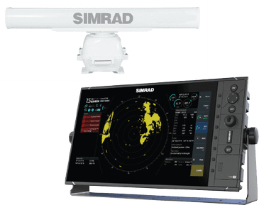 Il kit radar per antenna da 4 kW Simrad R3016 da 10 kW è un&#39;unità radar da 16 &quot;con radar widescreen e un radar HD da 10 kW. Il kit comprende unità di controllo radar R3016, piedistallo da 10 kW e ante